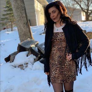 Leopard Mini Dress 🐆